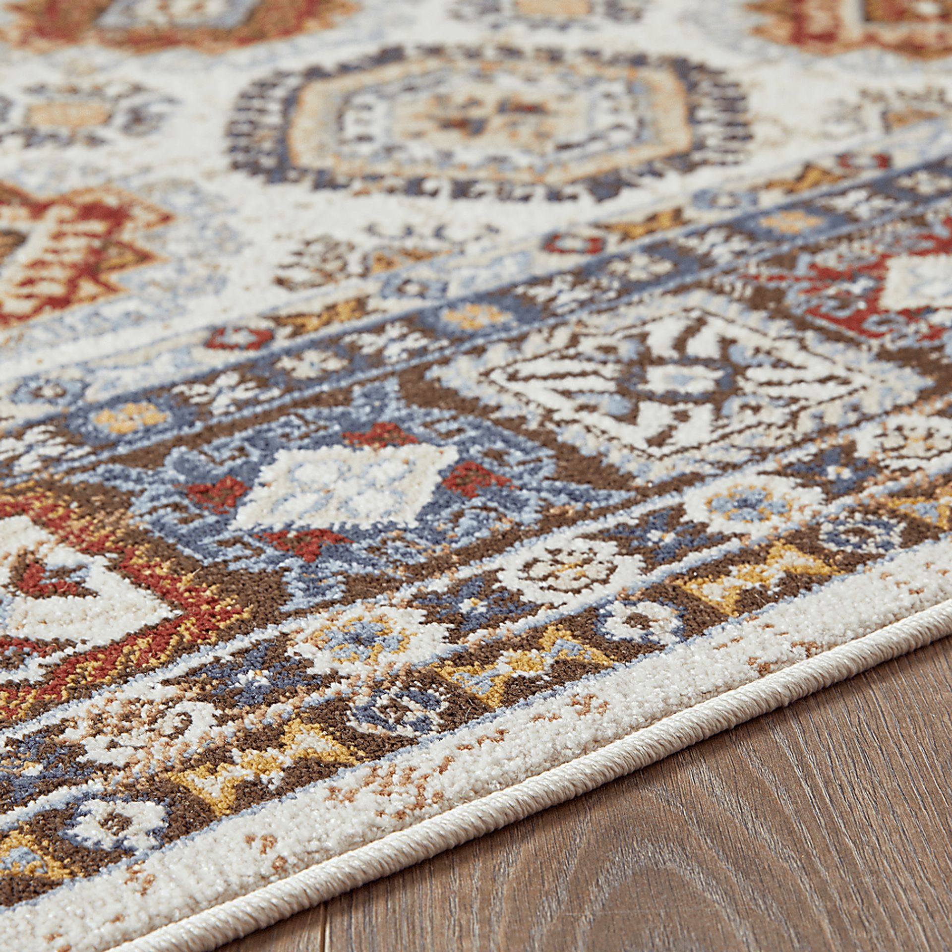 Delary Cream 2' x 6'7 Runner Rug - Image 2