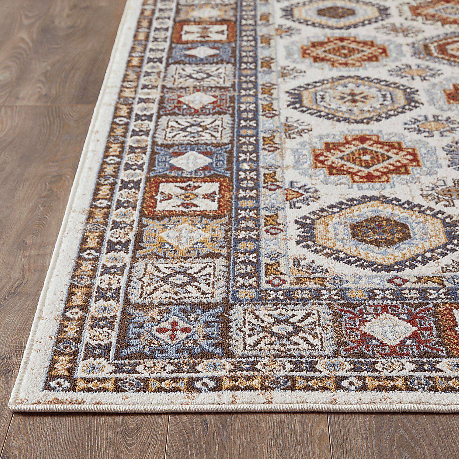 Delary Cream 2' x 6'7 Runner Rug - Image 3