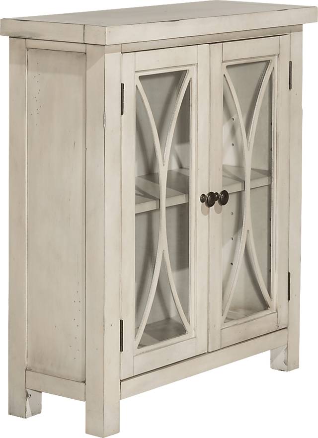 Delavan Beige Accent Cabinet - Thumbnail - Image 1