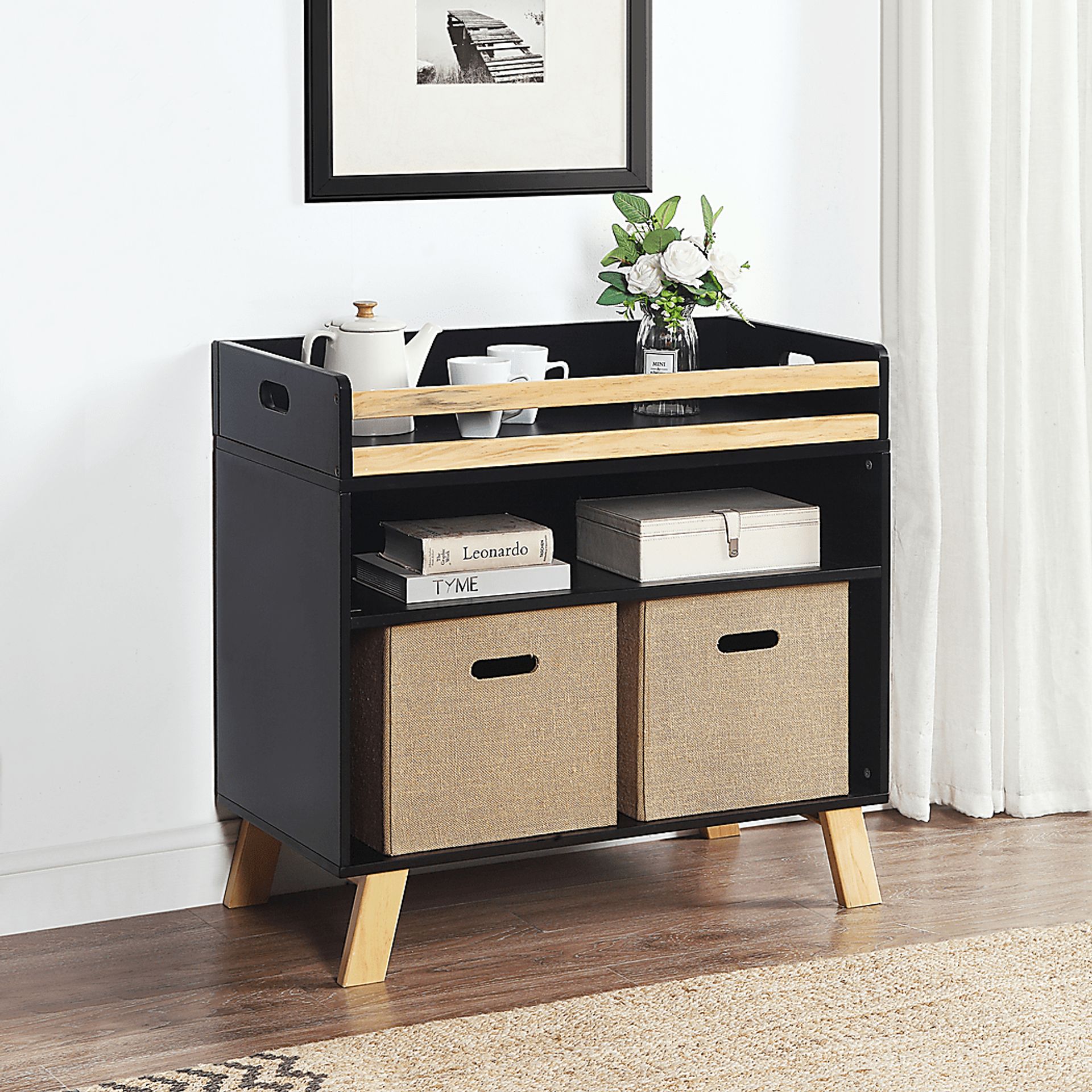 Delavan Black Changing Table - Image 9