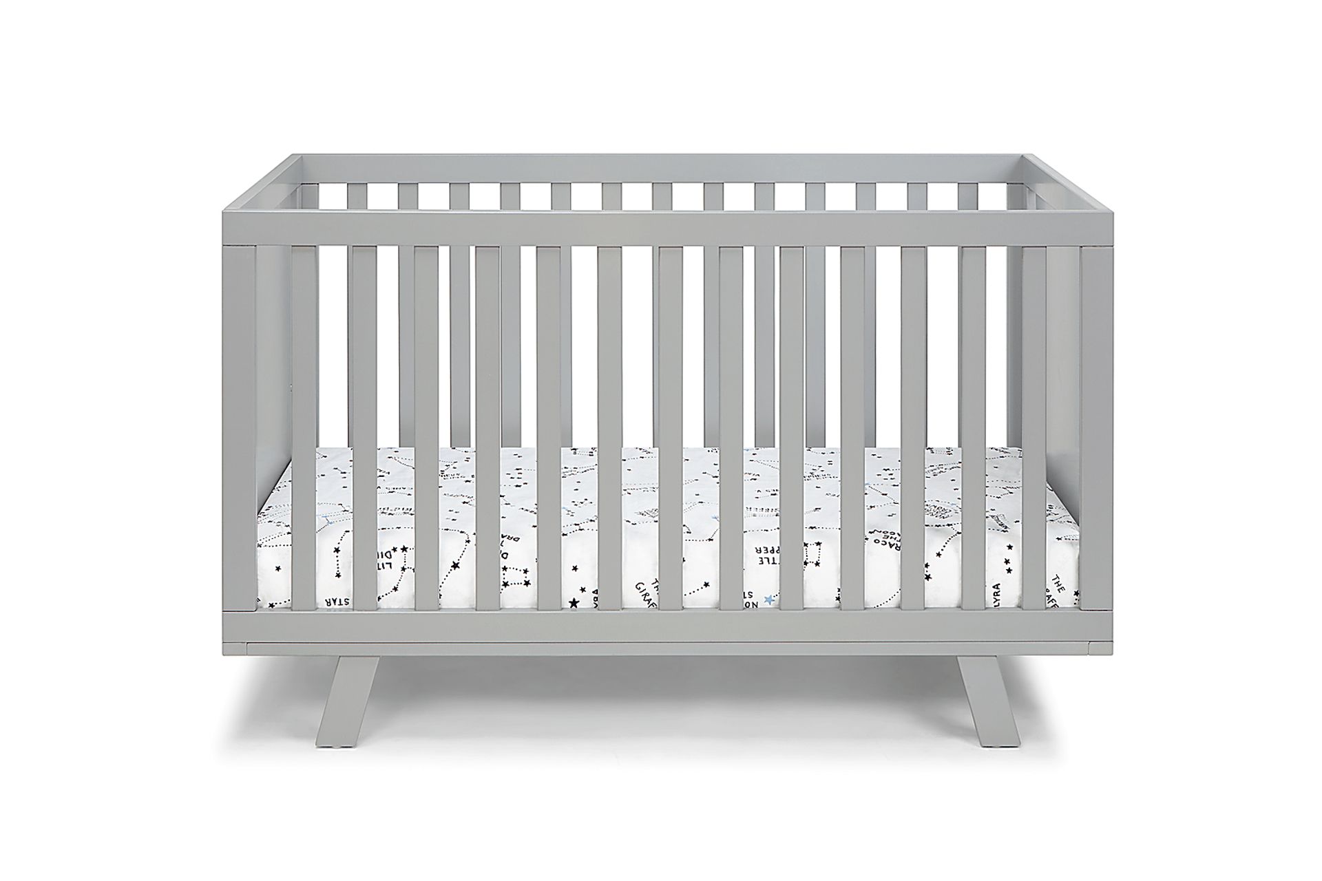 Kids Delavan Gray Crib - Image 2