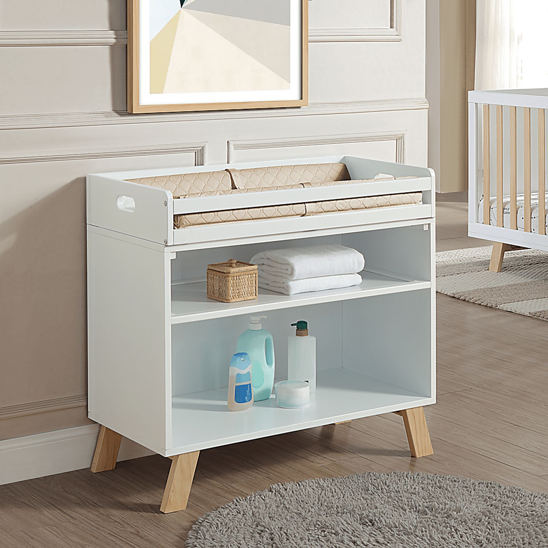 Kids Delavan Natural Changing Table - Image 7