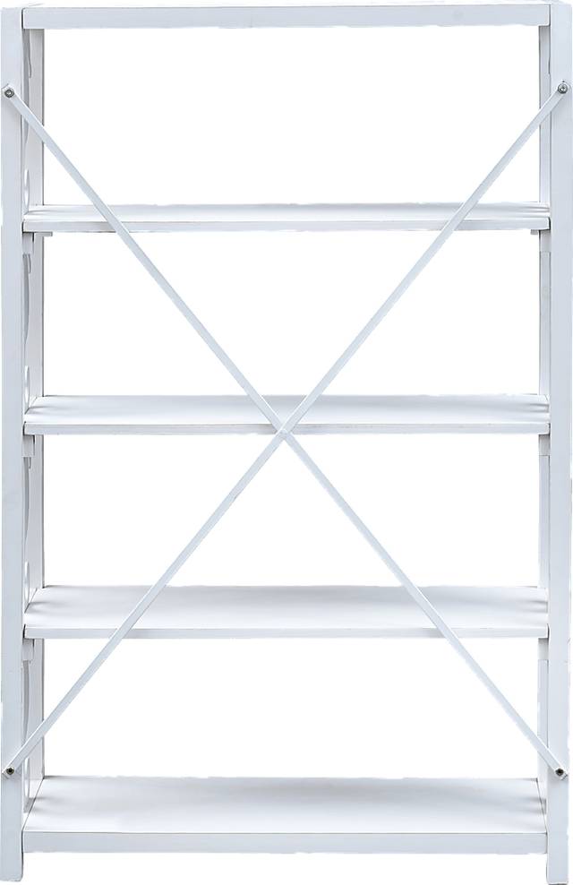 Delaville White Bookcase - Thumbnail - Image 3