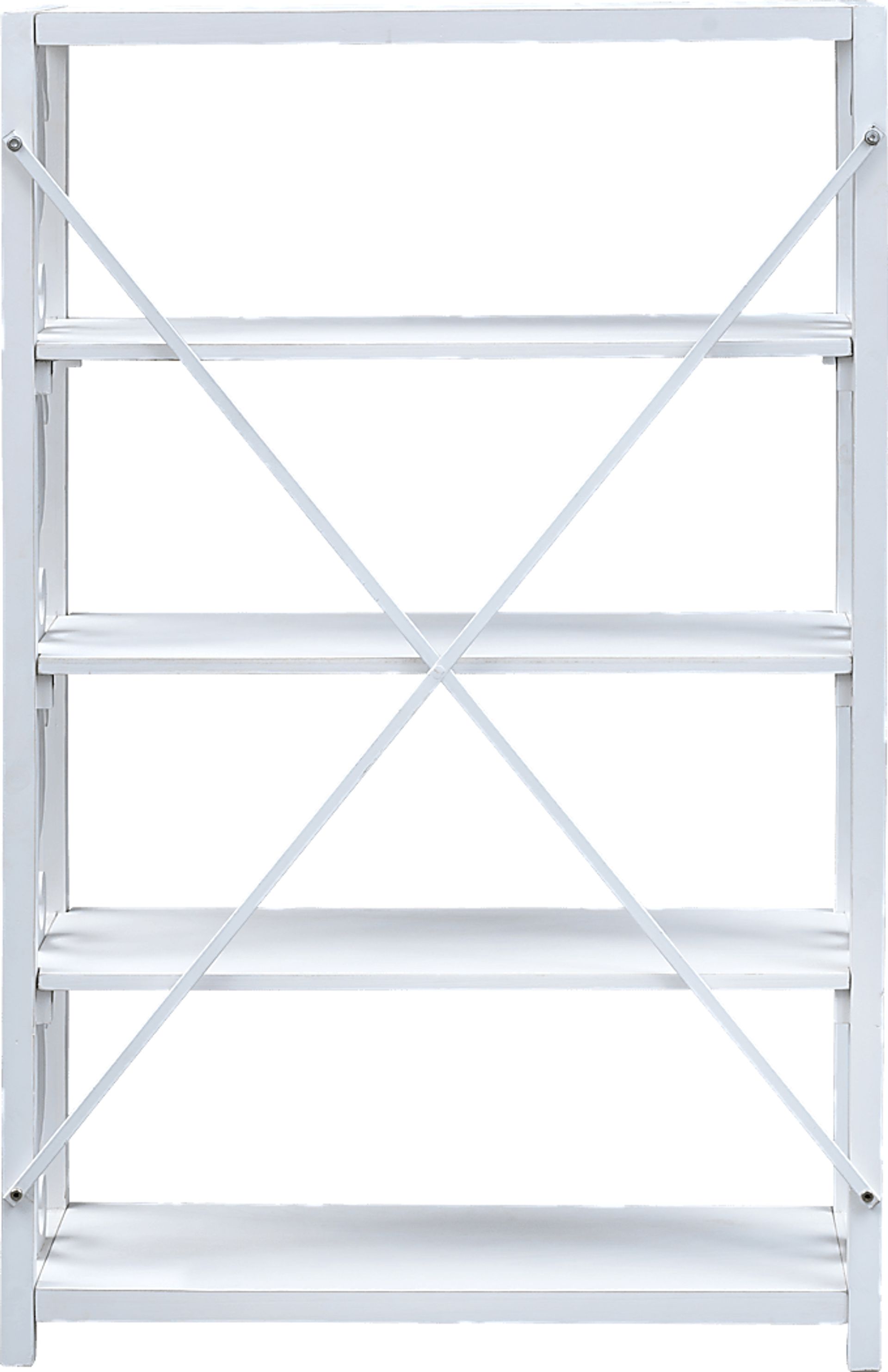 Delaville White Bookcase - Image 3