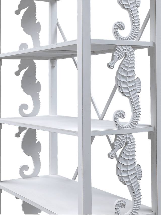 Delaville White Bookcase - Thumbnail - Image 5