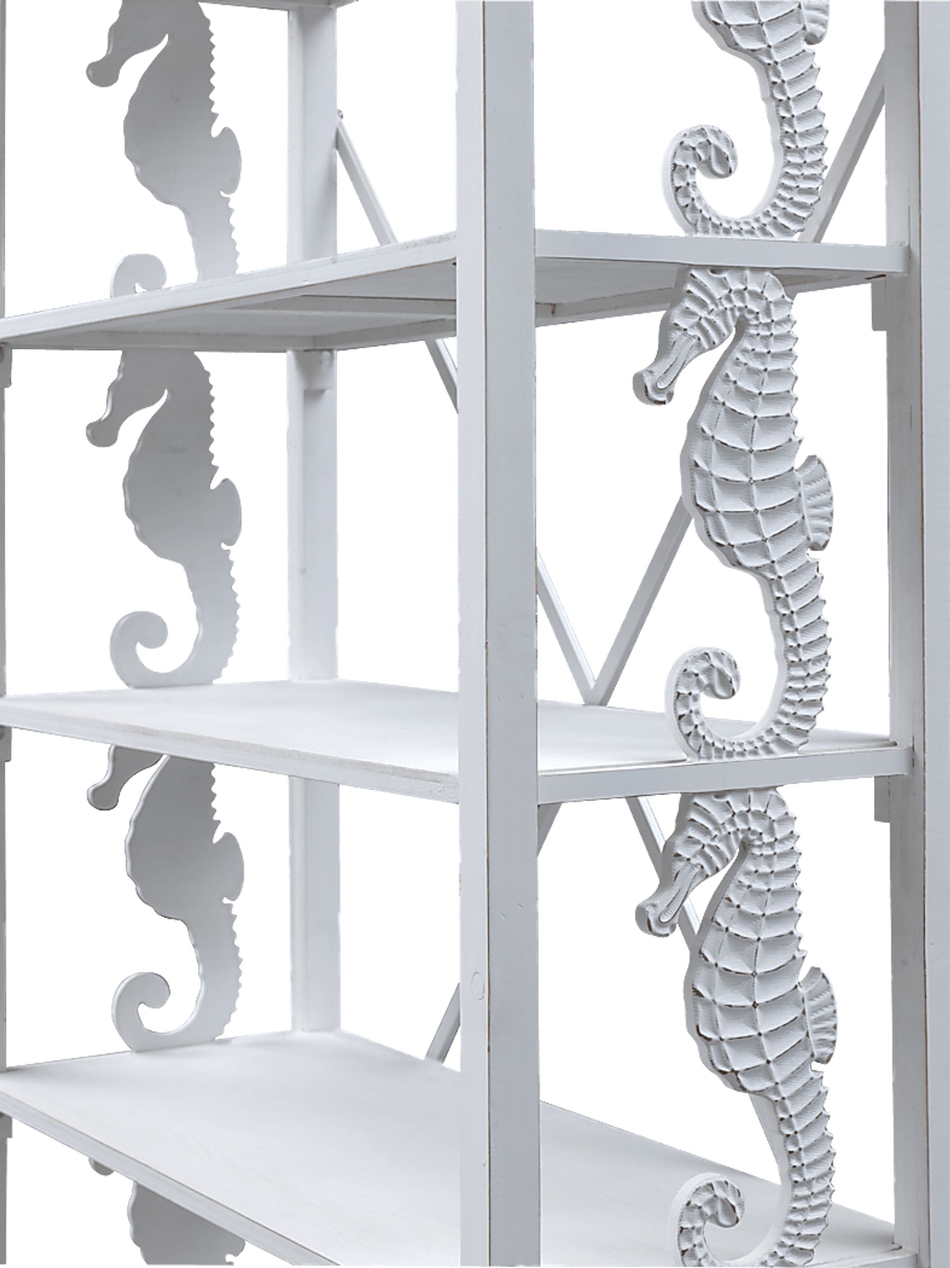 Delaville White Bookcase - Image 5