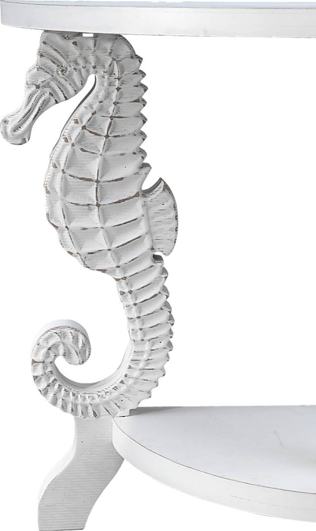 Delaville White Console Table - Thumbnail - Image 5