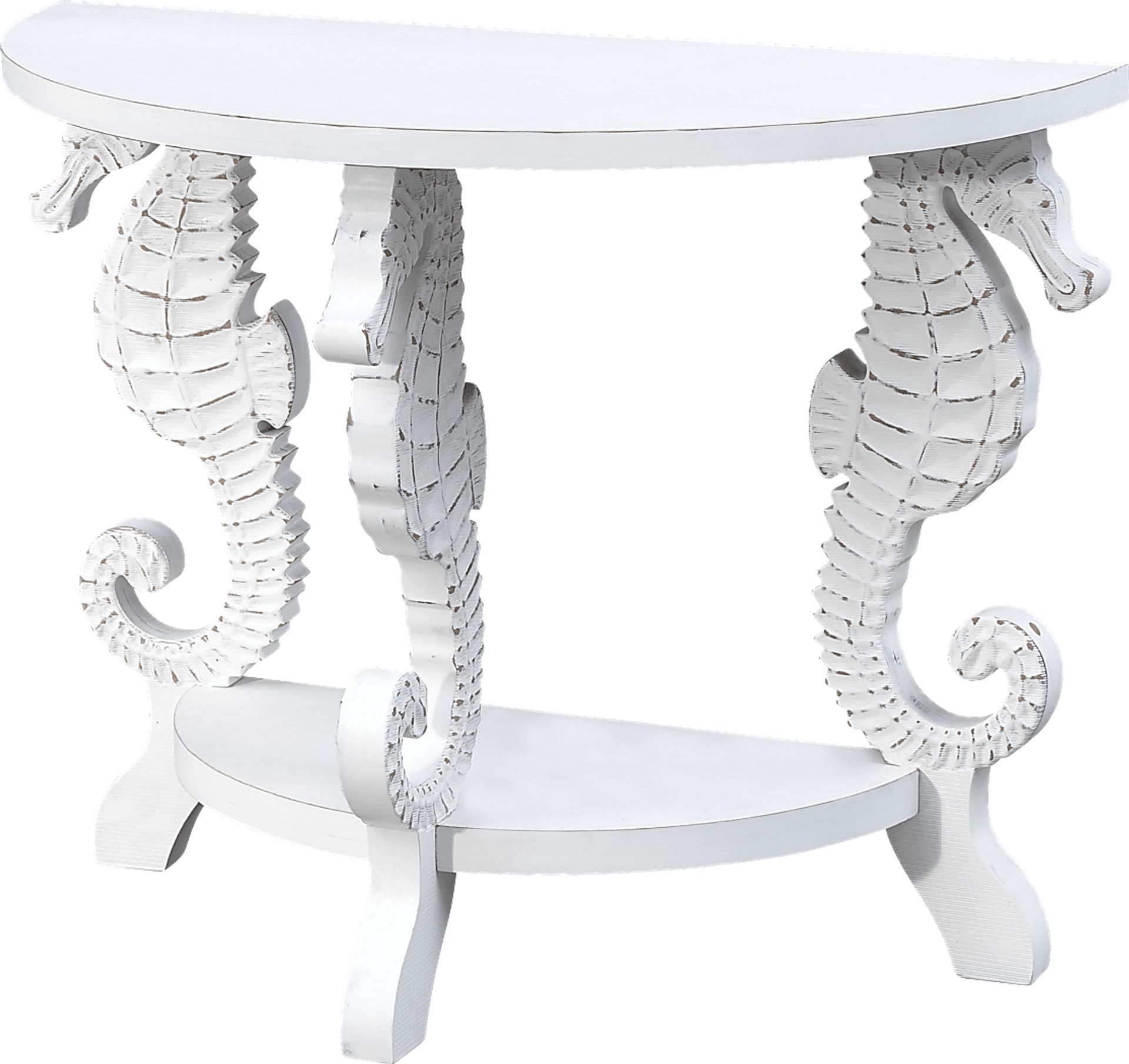 Delaville White Console Table - Image 1