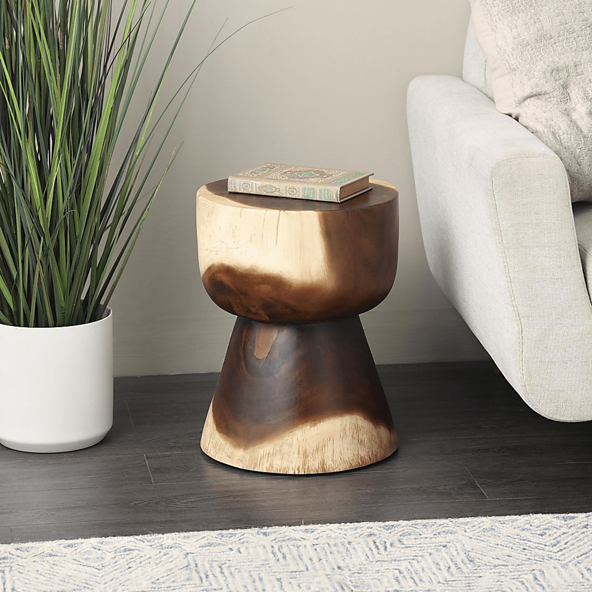 Delcae Brown Accent Table - Image 2