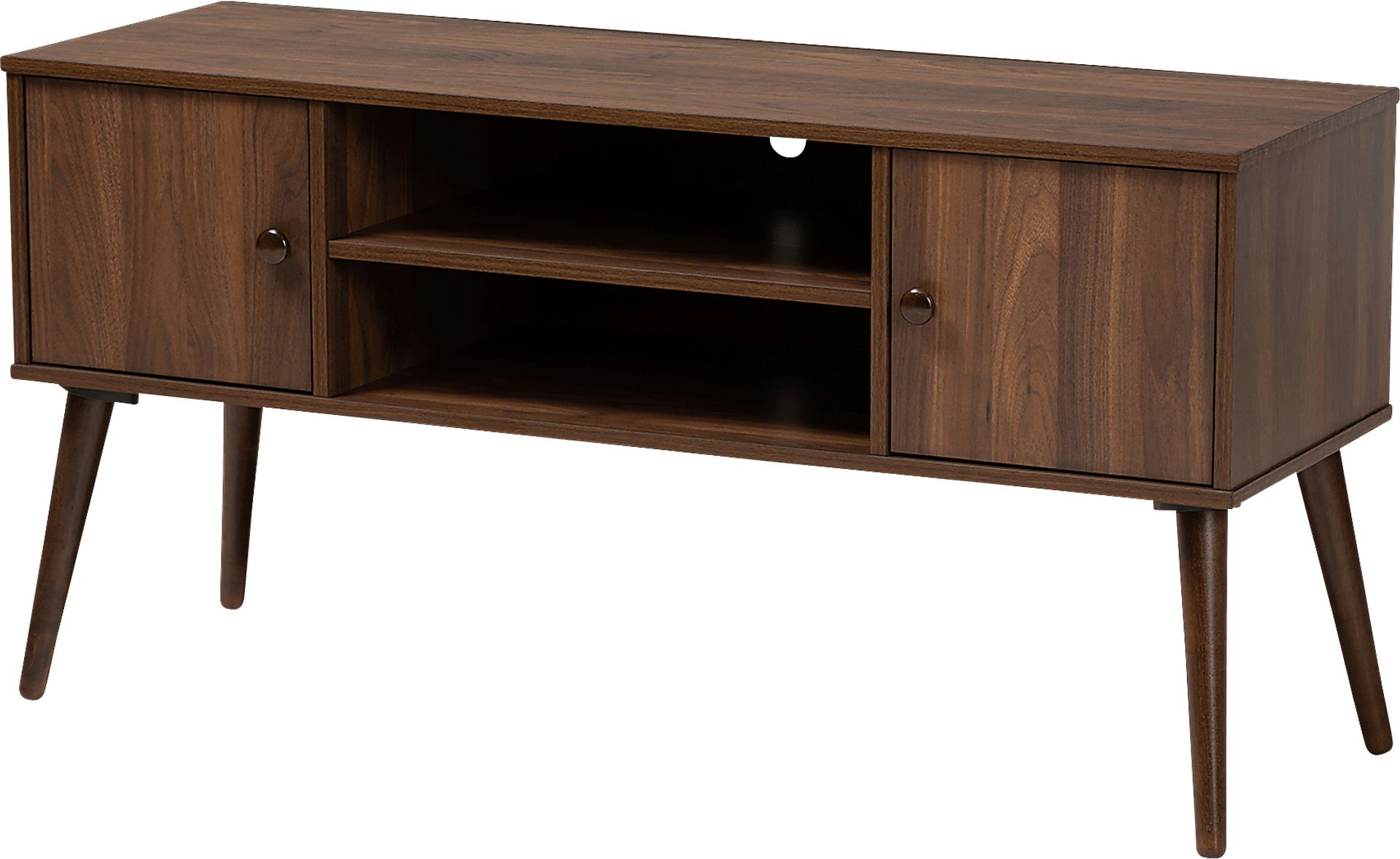 Delcain Walnut 47 in. Console - Image 1