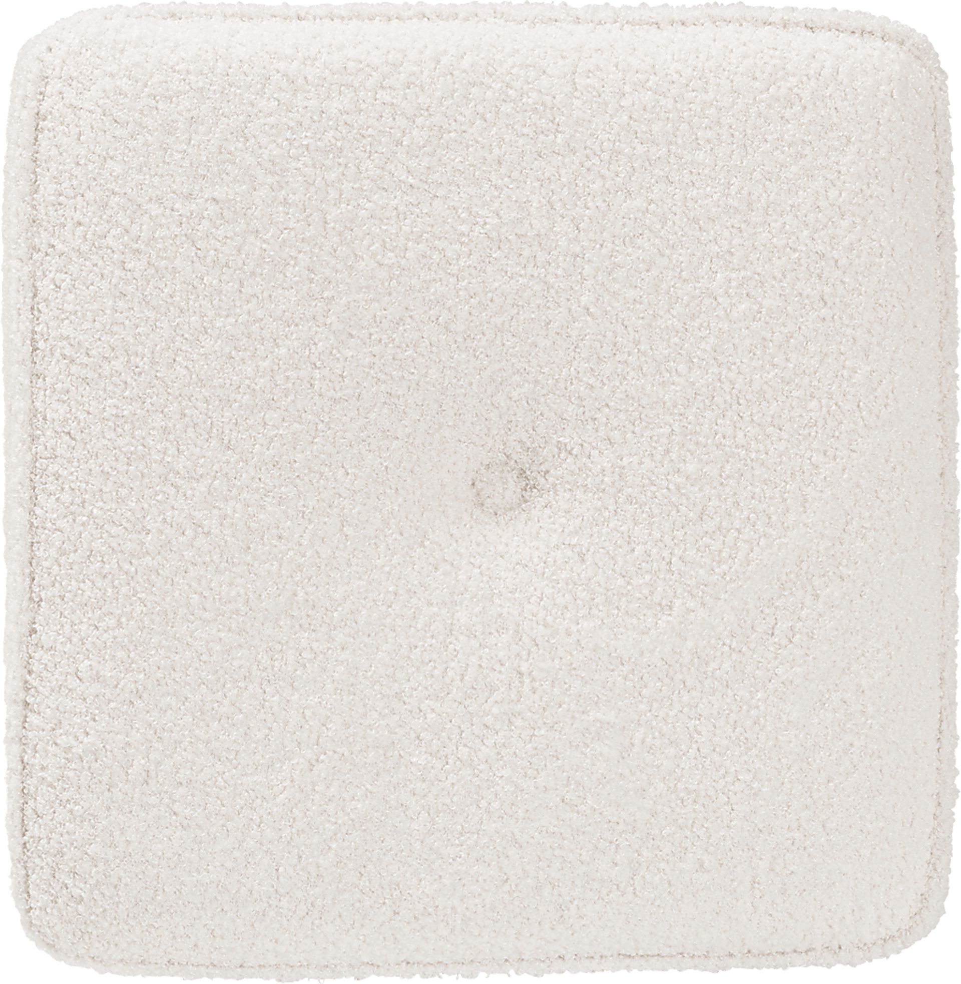 Delcie Ivory Ottoman - Image 4