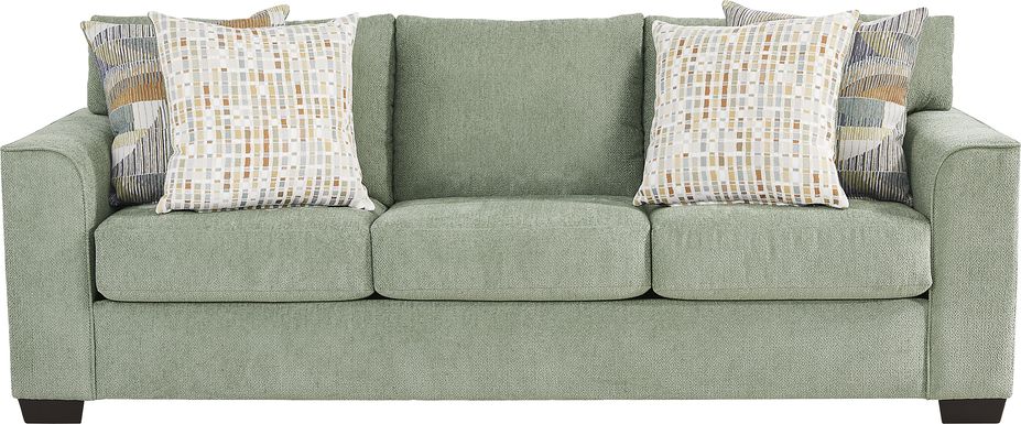 Delcrest Green Gel Foam Sleeper Sofa