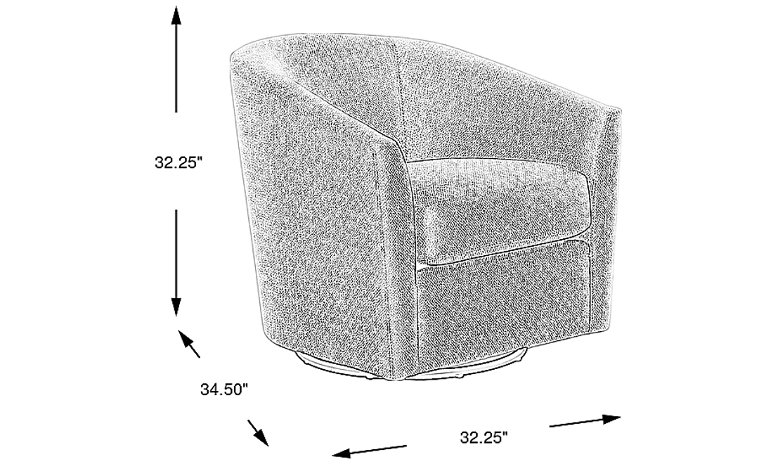 Delcrest Swivel Chair