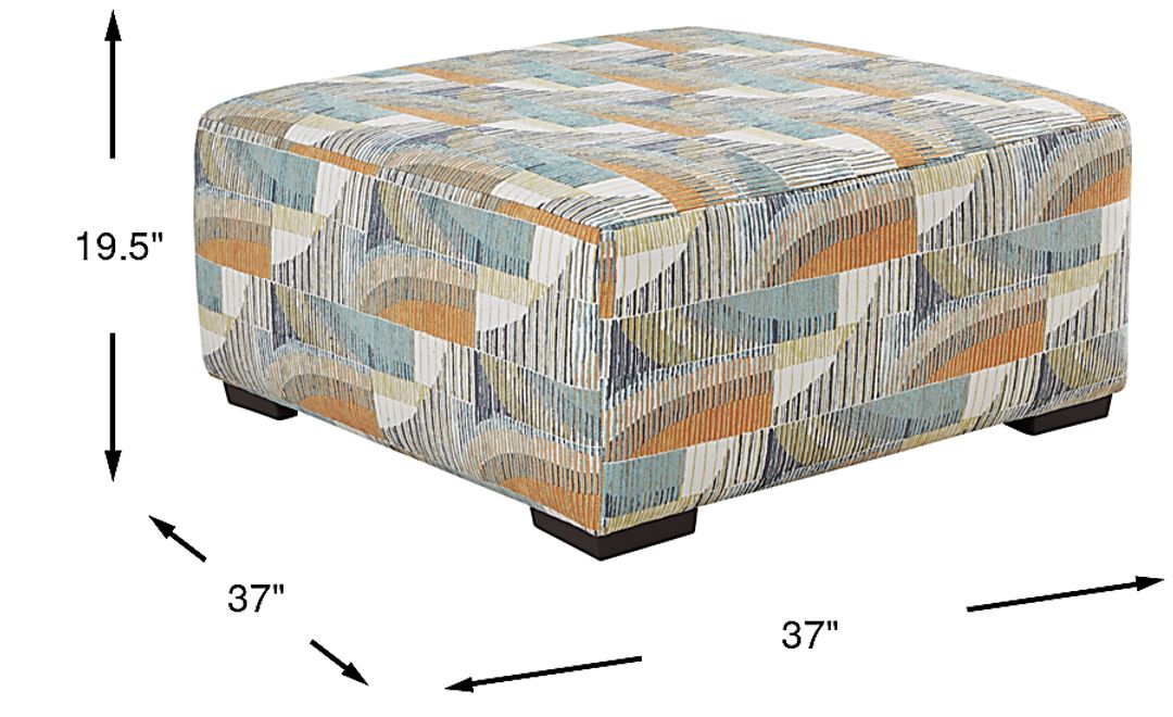 Delcrest Cocktail Ottoman