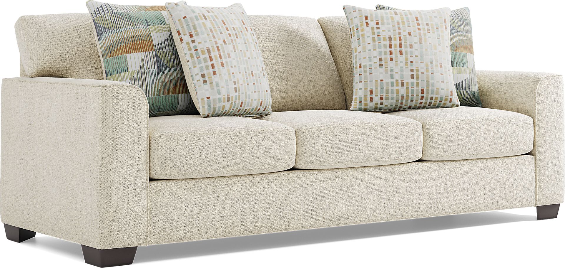Delcrest White Gel Foam Sleeper Sofa - Image 3