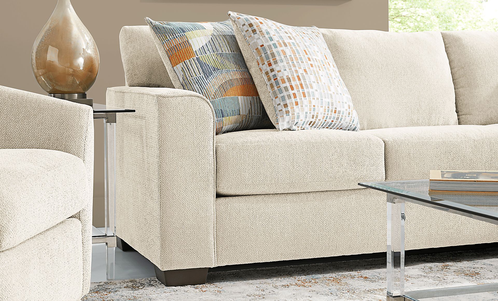 Delcrest White Gel Foam Sleeper Sofa - Image 3