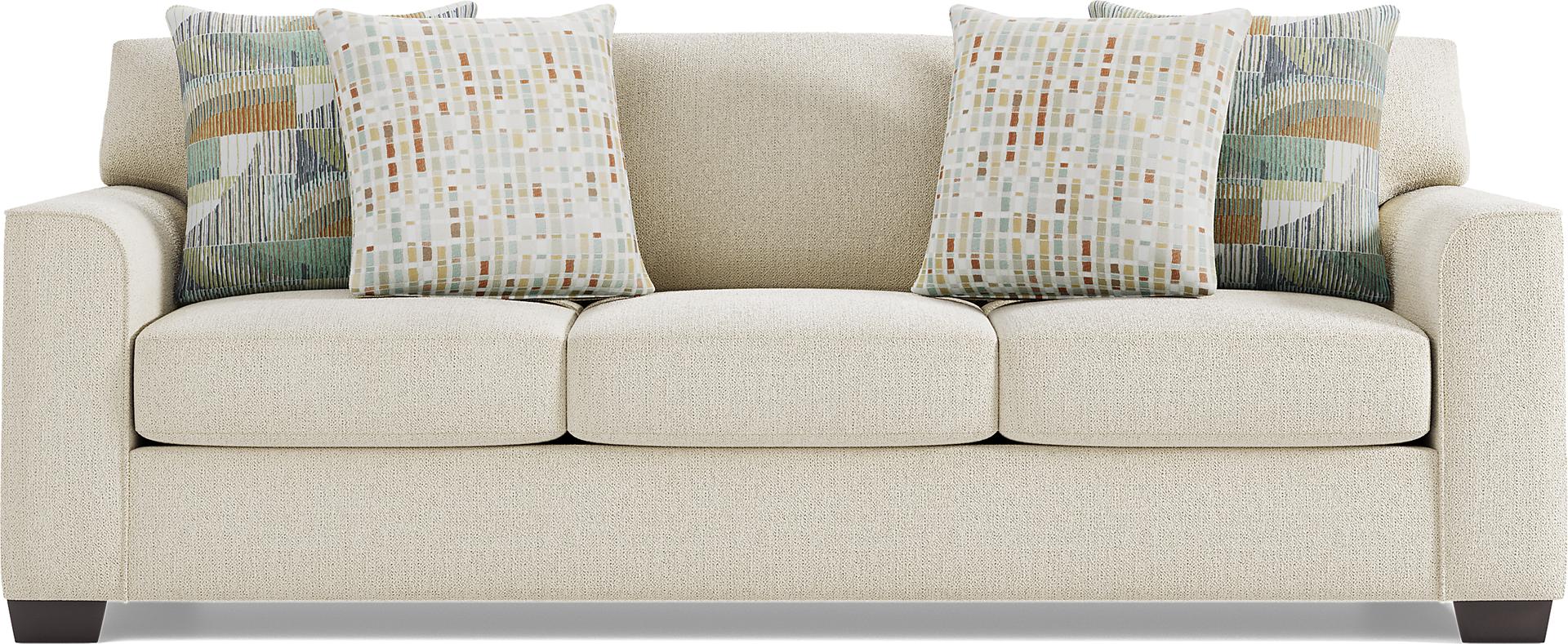 Delcrest White Gel Foam Sleeper Sofa