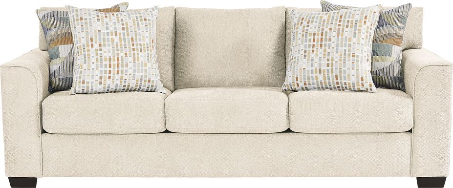Delcrest White Gel Foam Sleeper Sofa