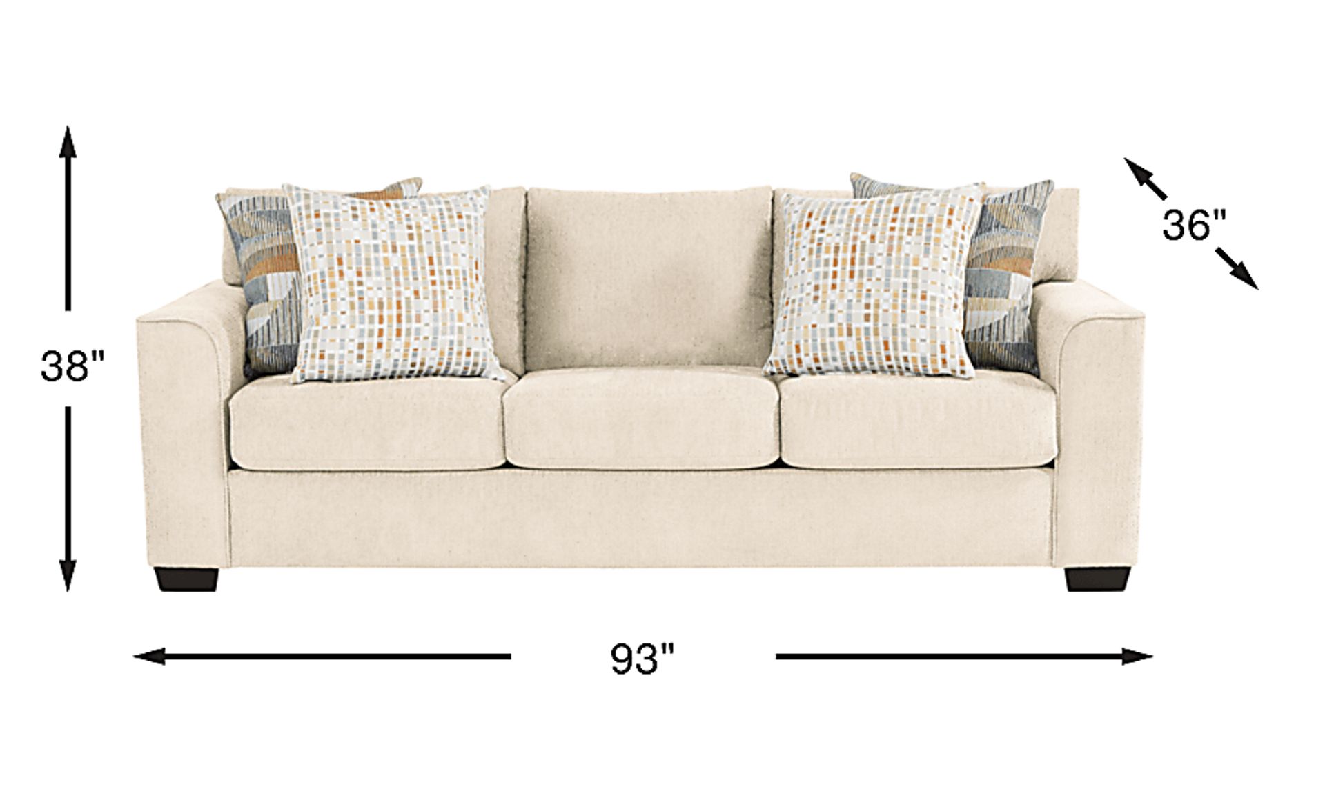 Dimension Image. Please refer to the Dimension Tab on this page for dimension details.