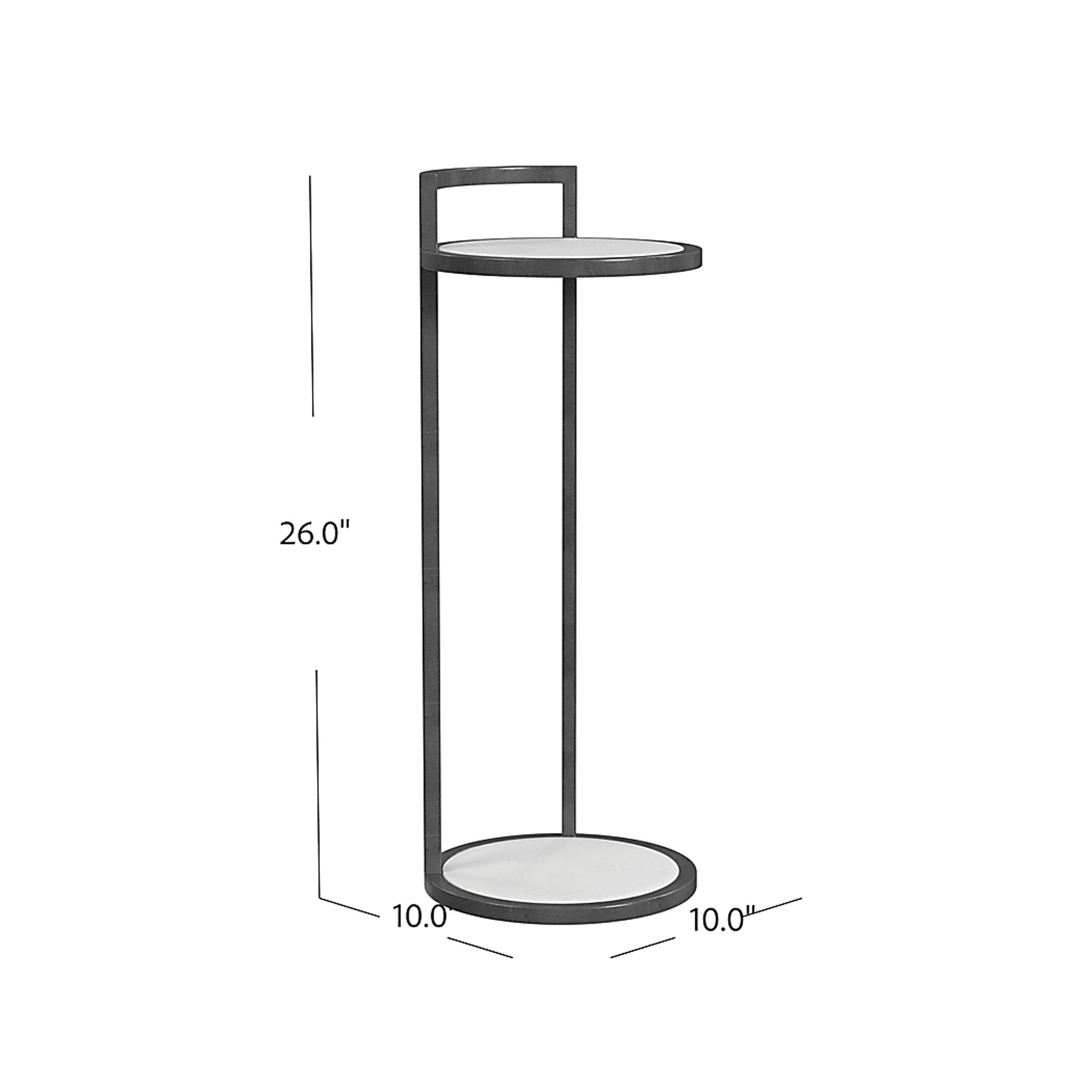 Deldorf Black Accent Table - Image 7