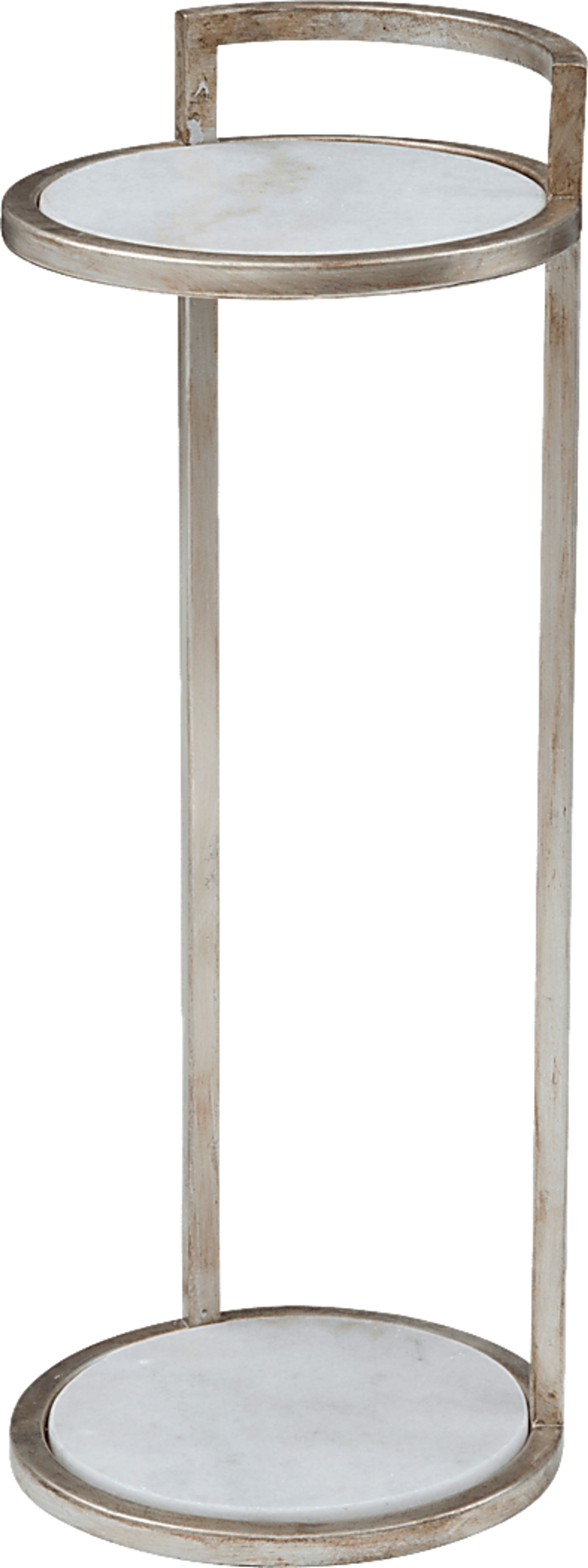 Deldorf Silver Accent Table - Image 1
