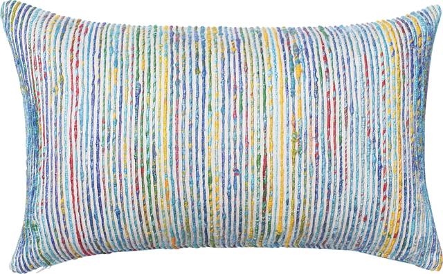Delena Blue Accent Pillow - Thumbnail - Image 1