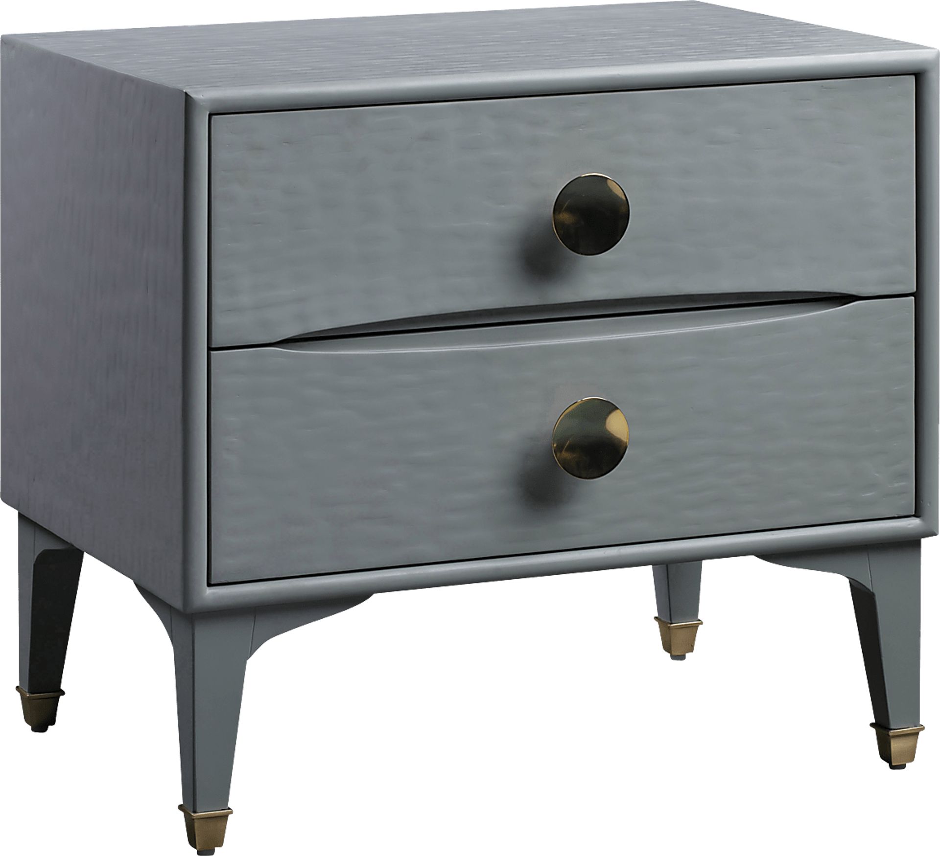 Delera Gray Nightstand - Image 1