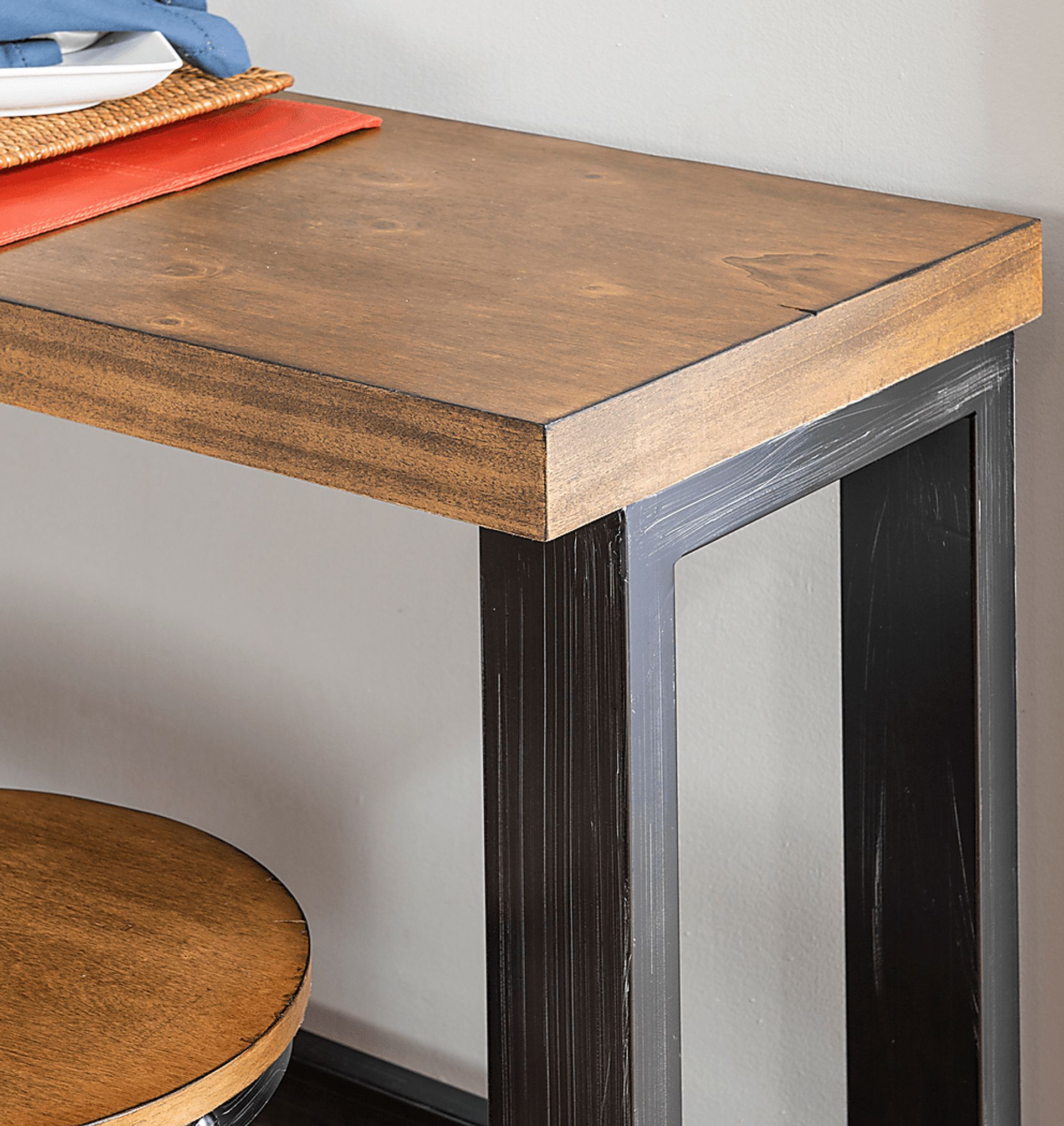 Deleya Brown Sofa Table - Image 6