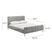 Delia May Gray Full Bed