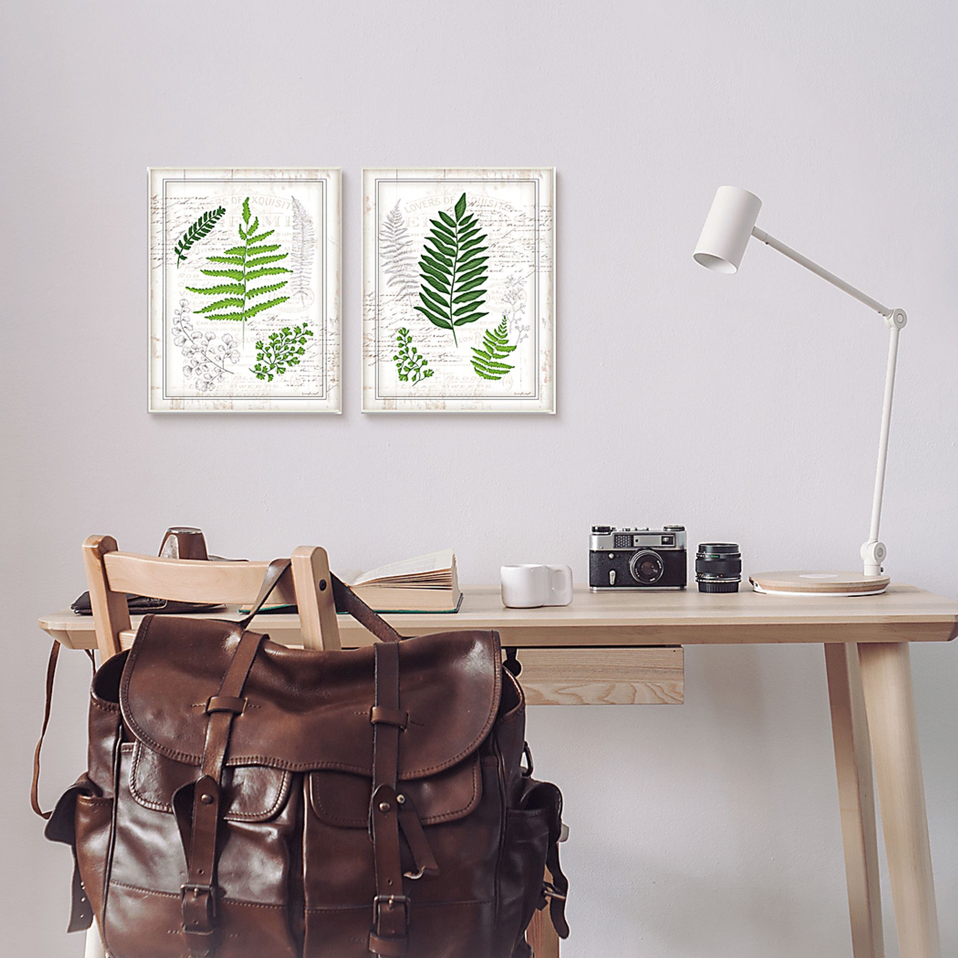 Delicate Ferns Set of 2 Artwork - Image 2