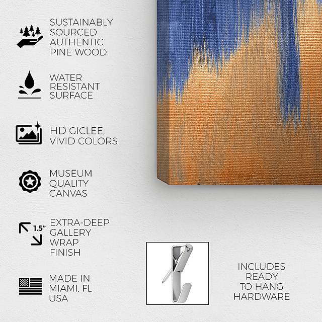 Delicate Seashore Blue Artwork - Thumbnail - Image 3