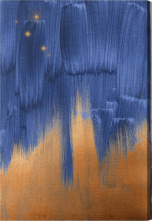 Delicate Seashore Blue Artwork - Thumbnail - Image 1