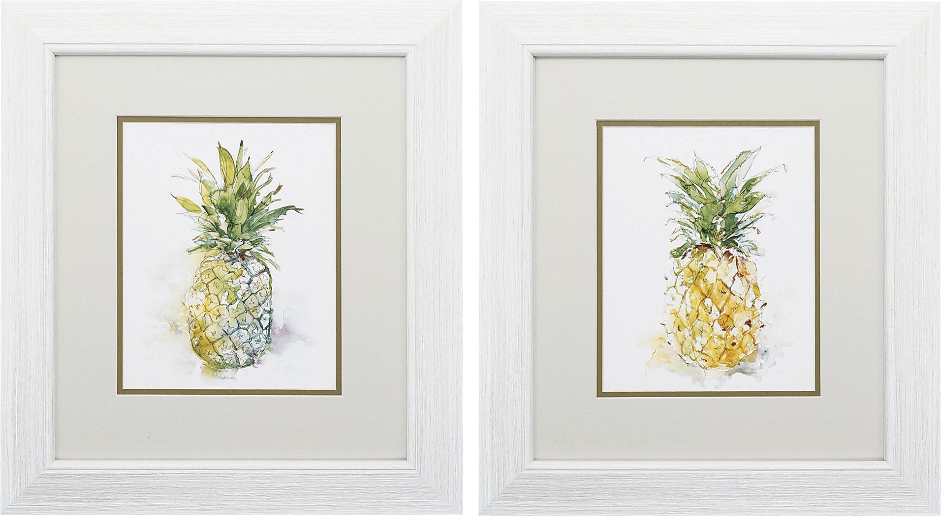 Delicious Ripe Yellow Artwork, Set of 2