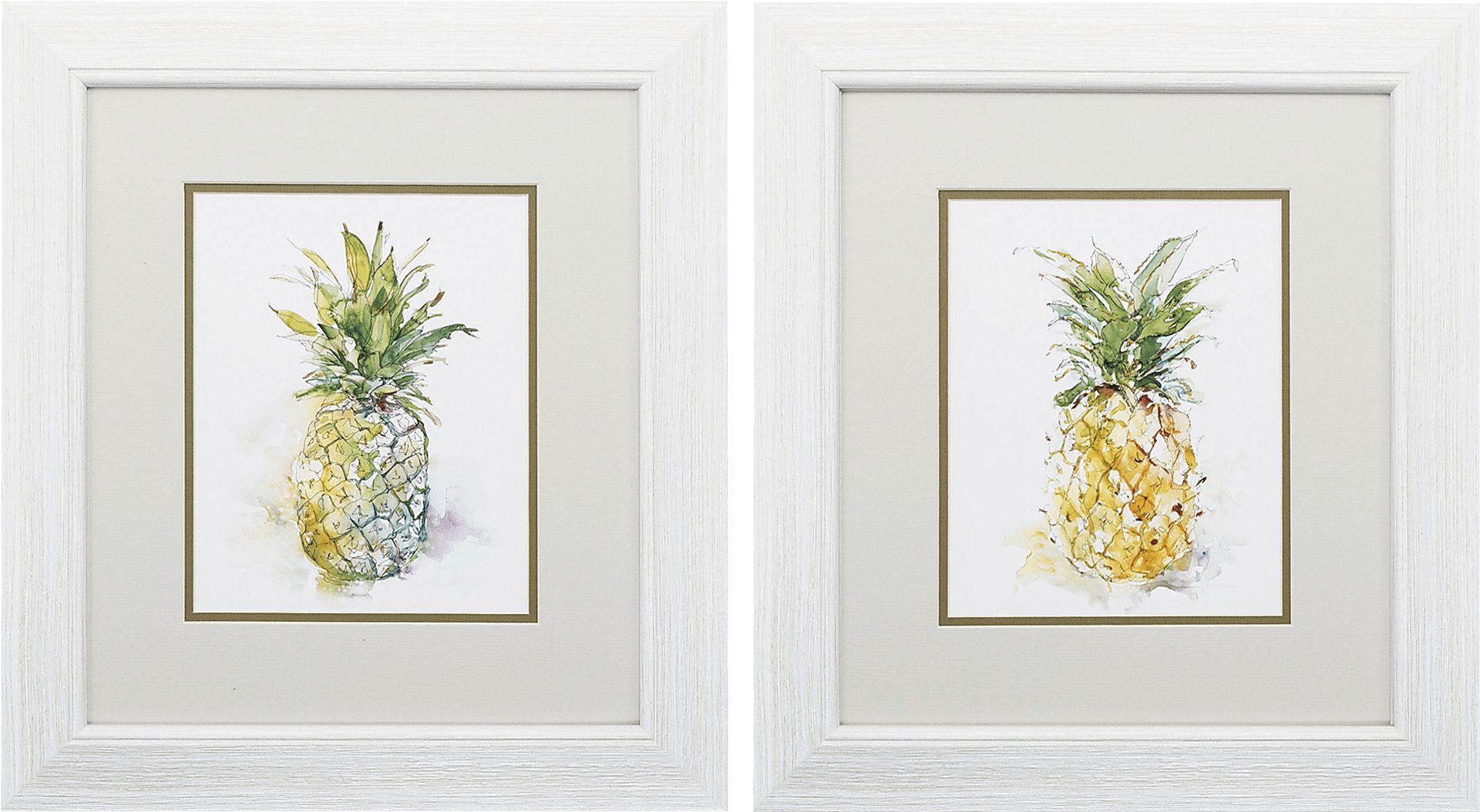 Delicious Ripe Yellow Artwork, Set of 2 - Image 1