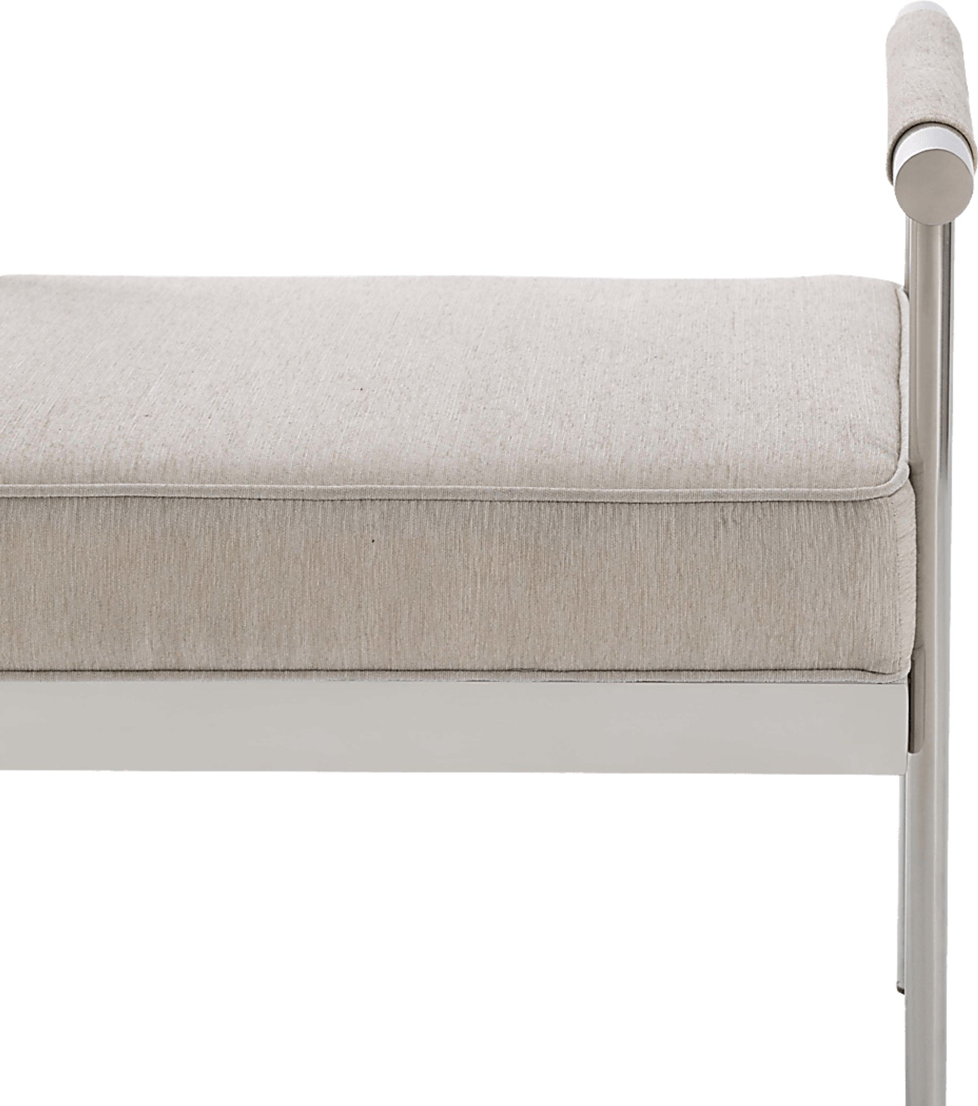 Delina Elle Cream Bench - Image 5
