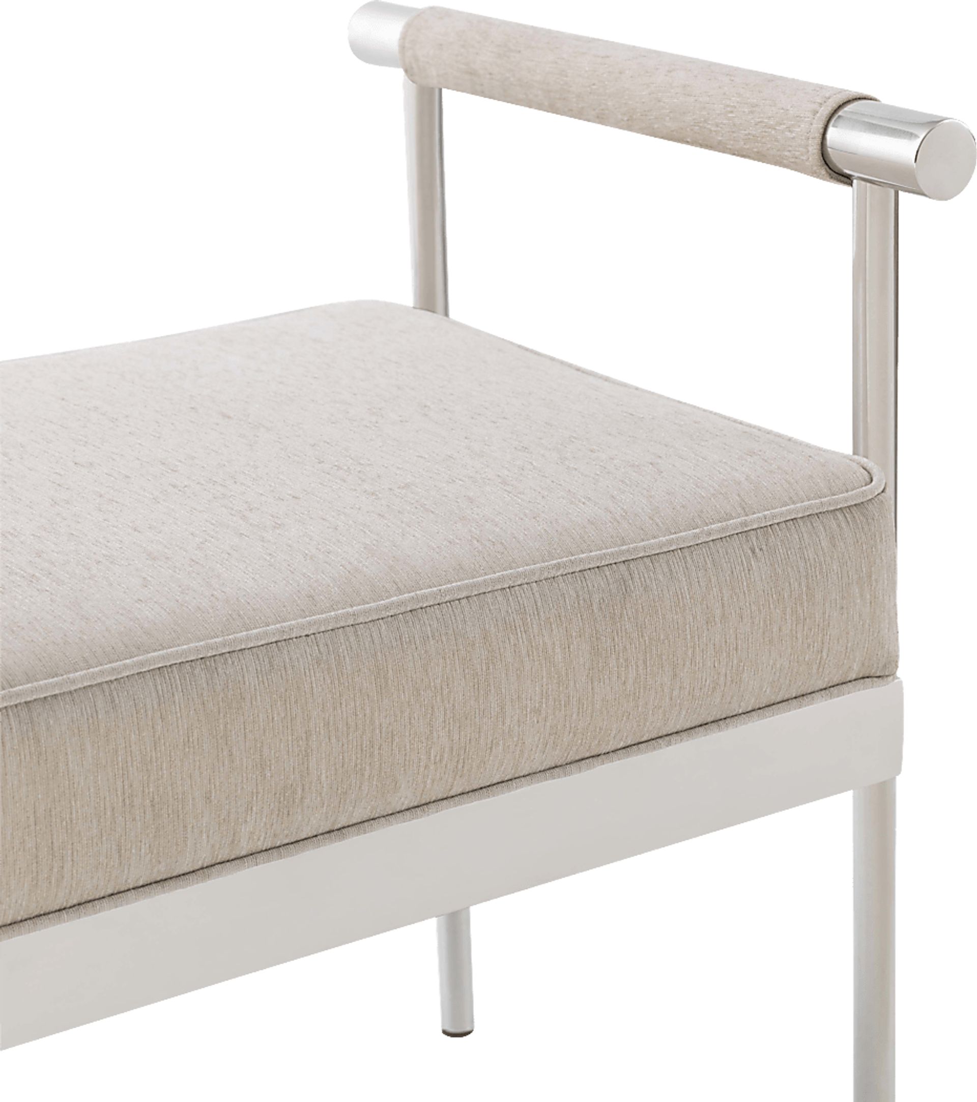 Delina Elle Cream Bench - Image 7