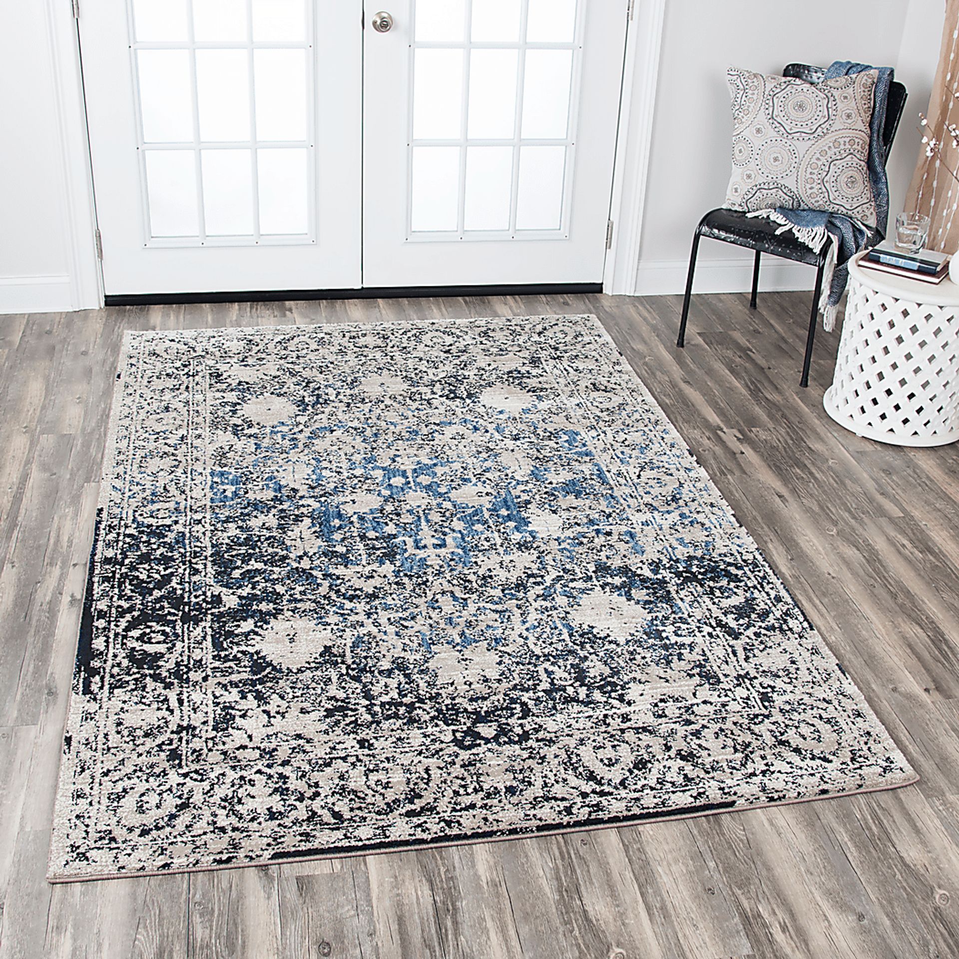 Delinda Taupe 7'10 x 10'10 Rug - Image 5