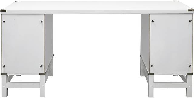 Deliola White Double File Desk - Thumbnail - Image 4