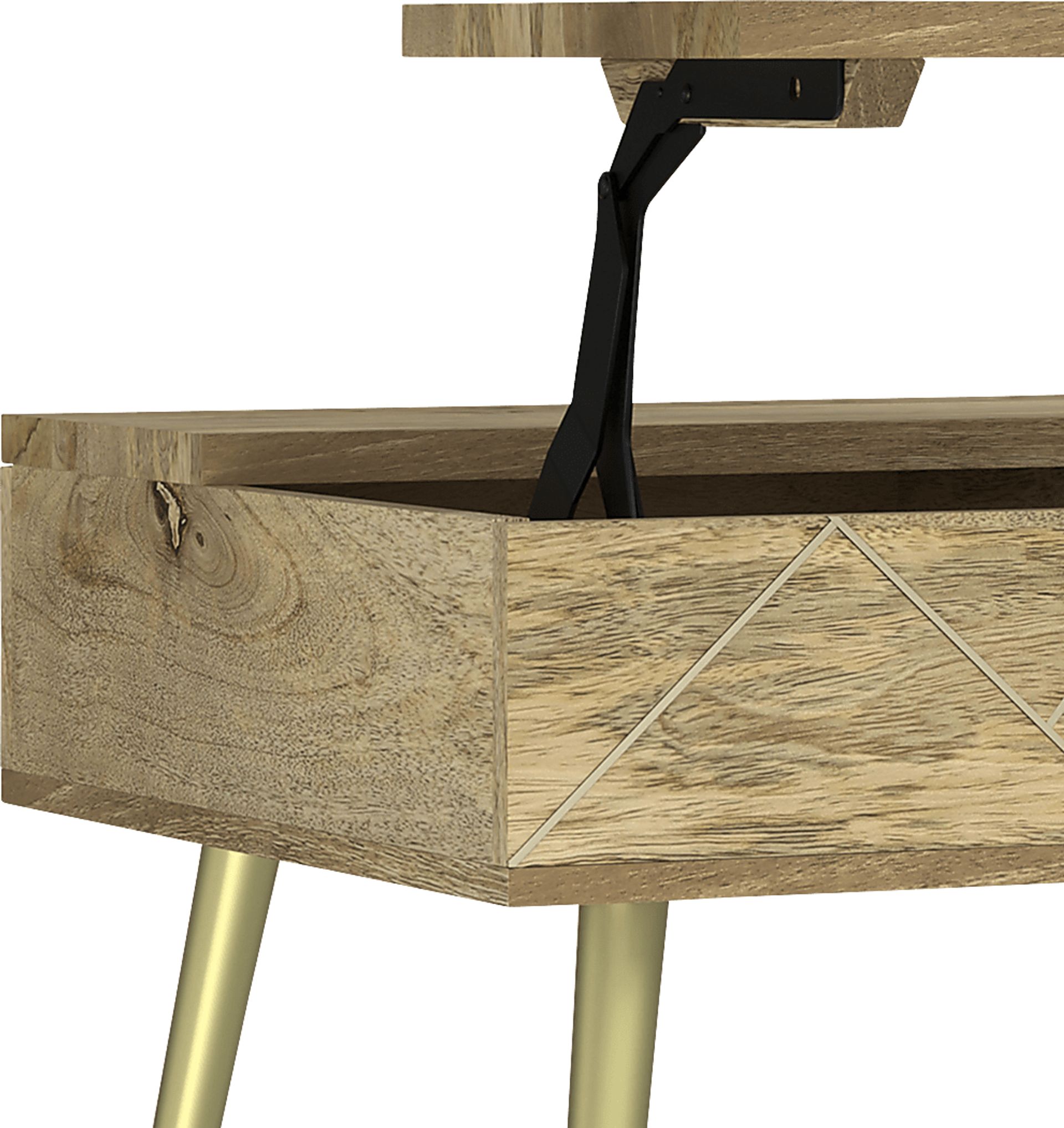 Delir Natural Cocktail Table - Image 11