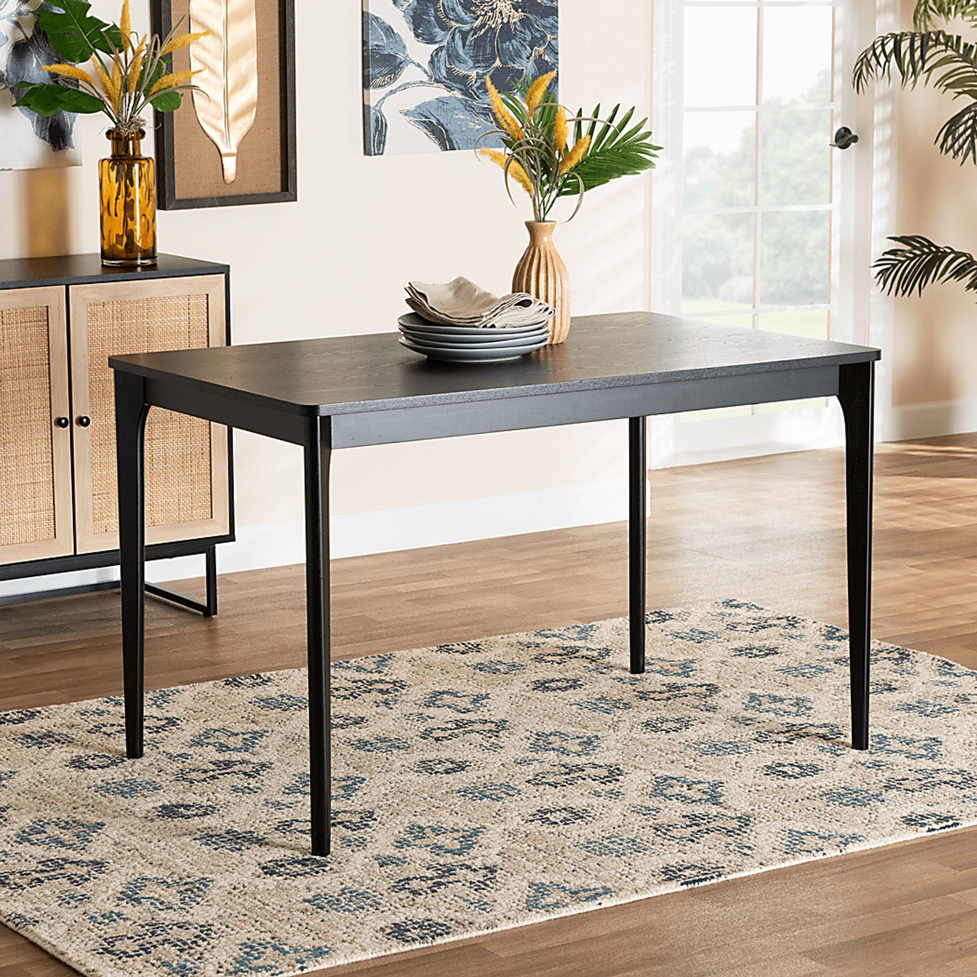 Delisio Black Dining Table - Image 2