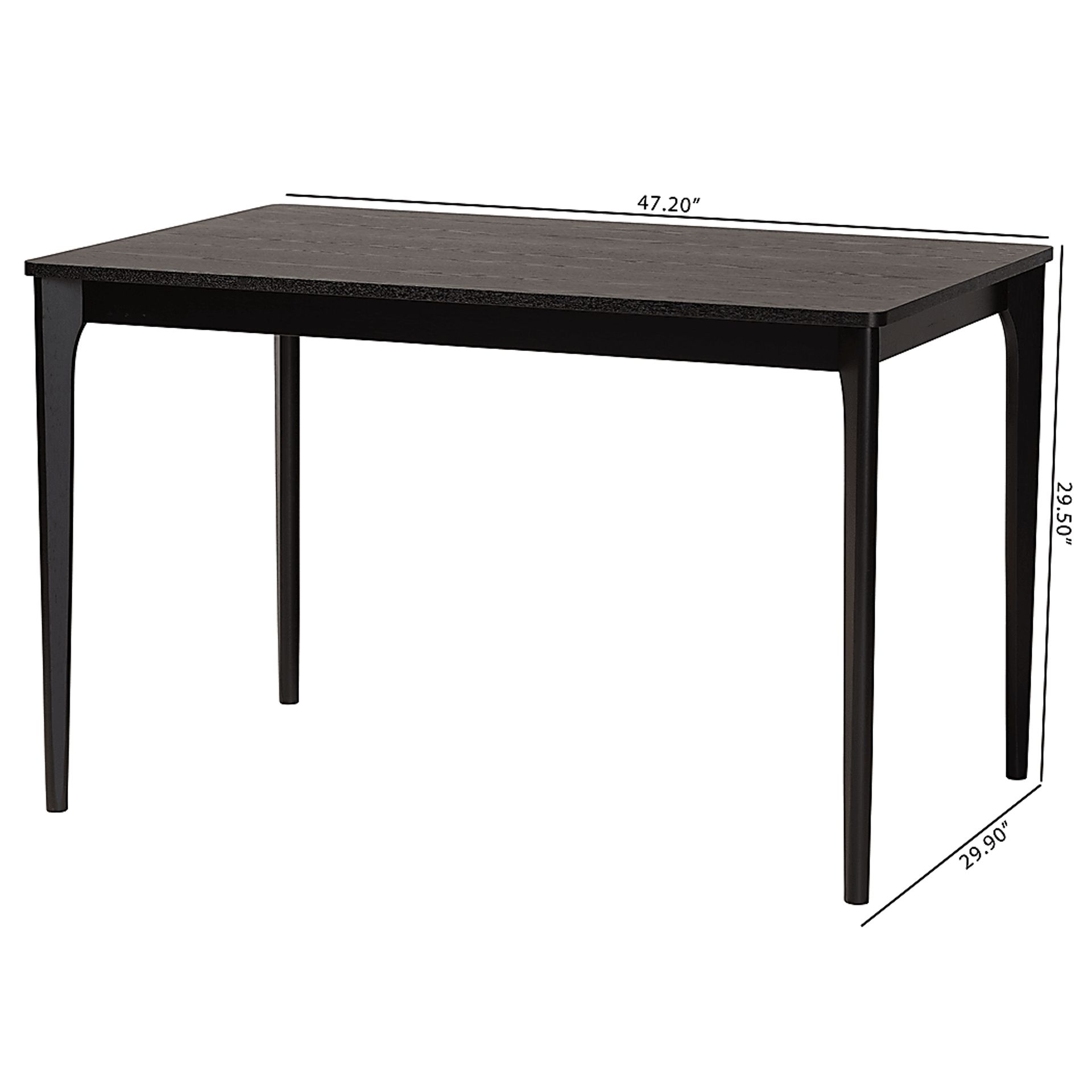 Delisio Black Dining Table - Image 8
