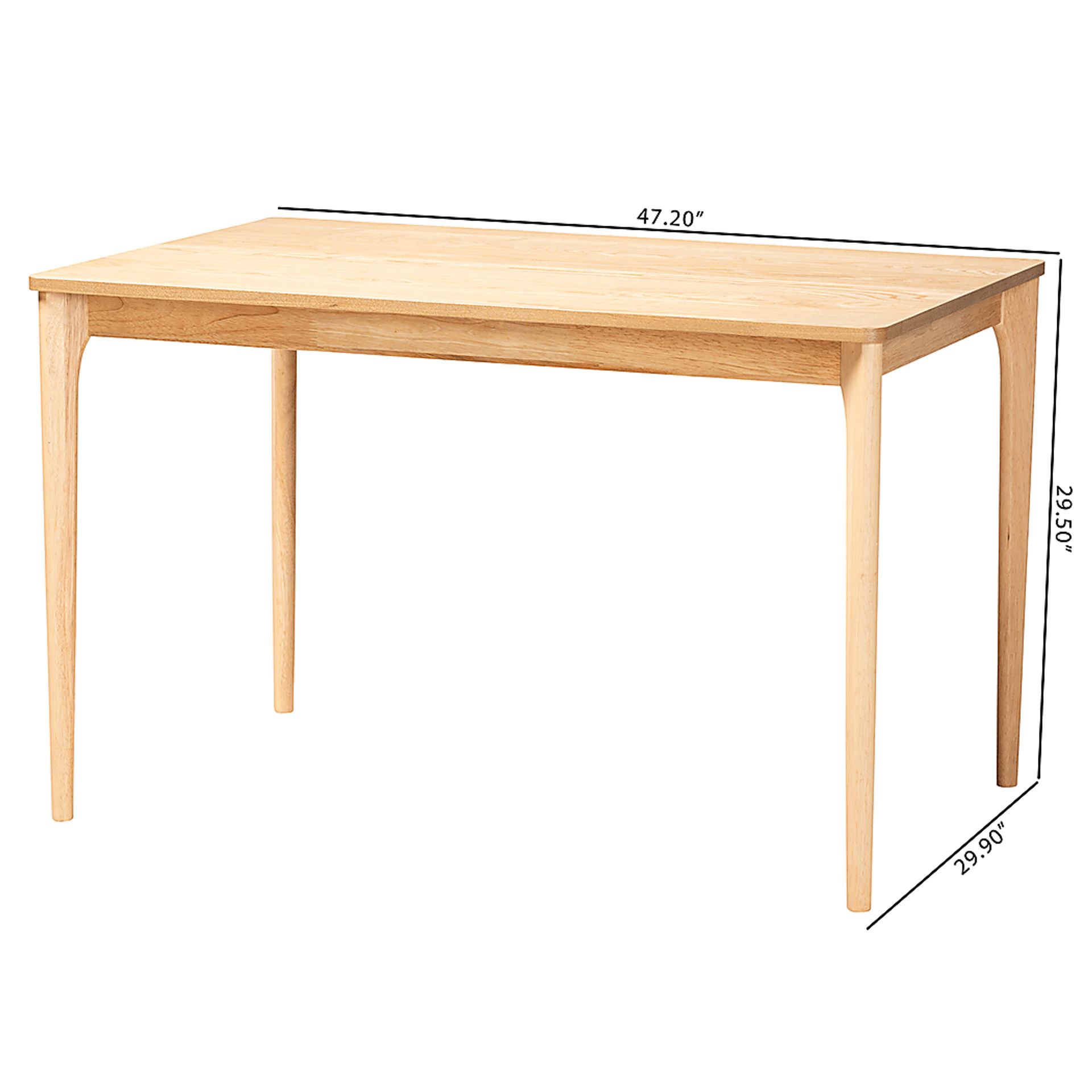 Delisio Natural Dining Table - Image 8