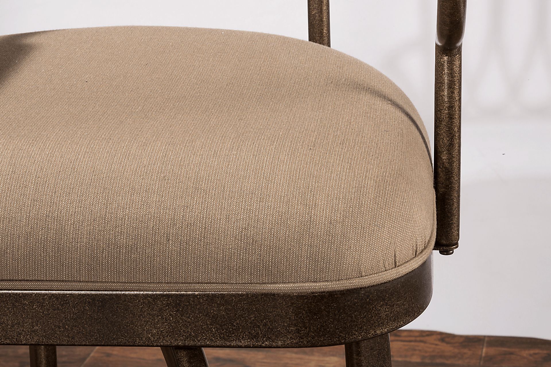 Delk Bronze Swivel Barstool - Image 3
