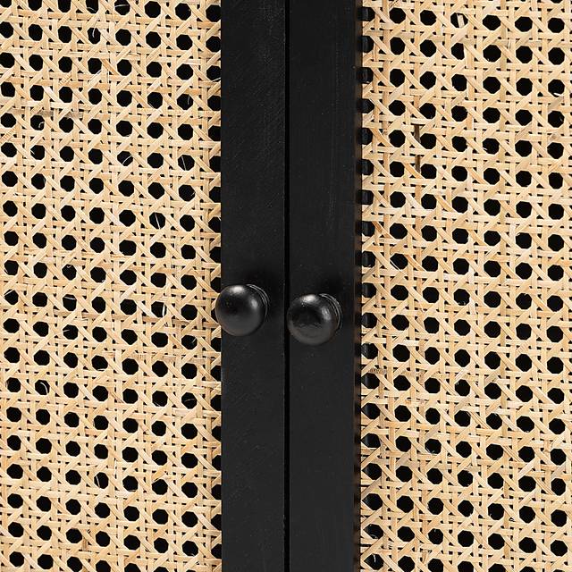 Della Lane Dark Small Brown 2 Drawer Accent Cabinet - Thumbnail - Image 5