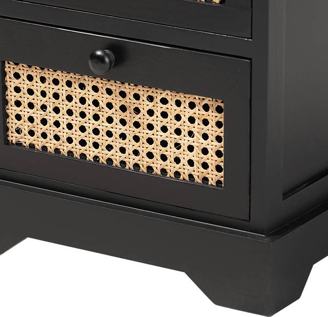 Della Lane Dark Brown 3-Drawer Accent Cabinet - Thumbnail - Image 6