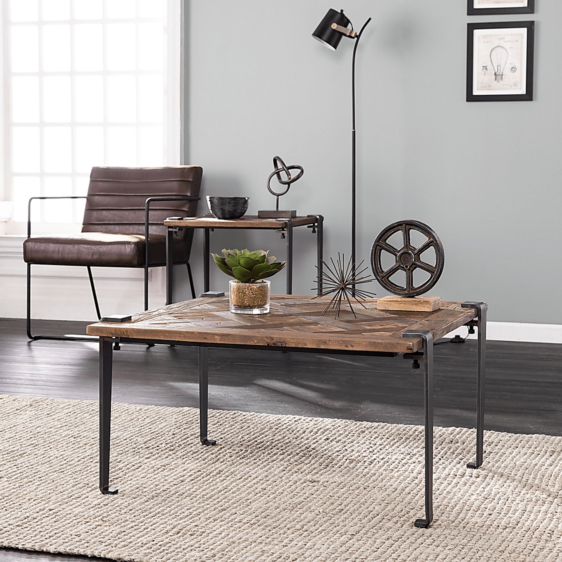 Dellco Brown Cocktail Table - Image 4