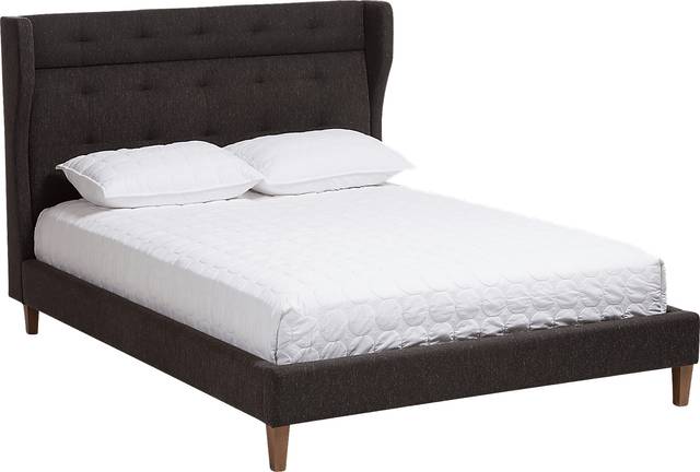 Dellfern Gray Queen Bed - Thumbnail - Image 1