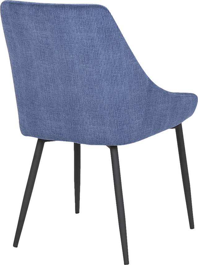 Dellrey Blue Dining Chair, Set of 2 - Thumbnail - Image 4