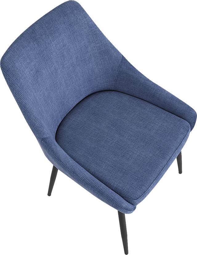Dellrey Blue Dining Chair, Set of 2 - Thumbnail - Image 7