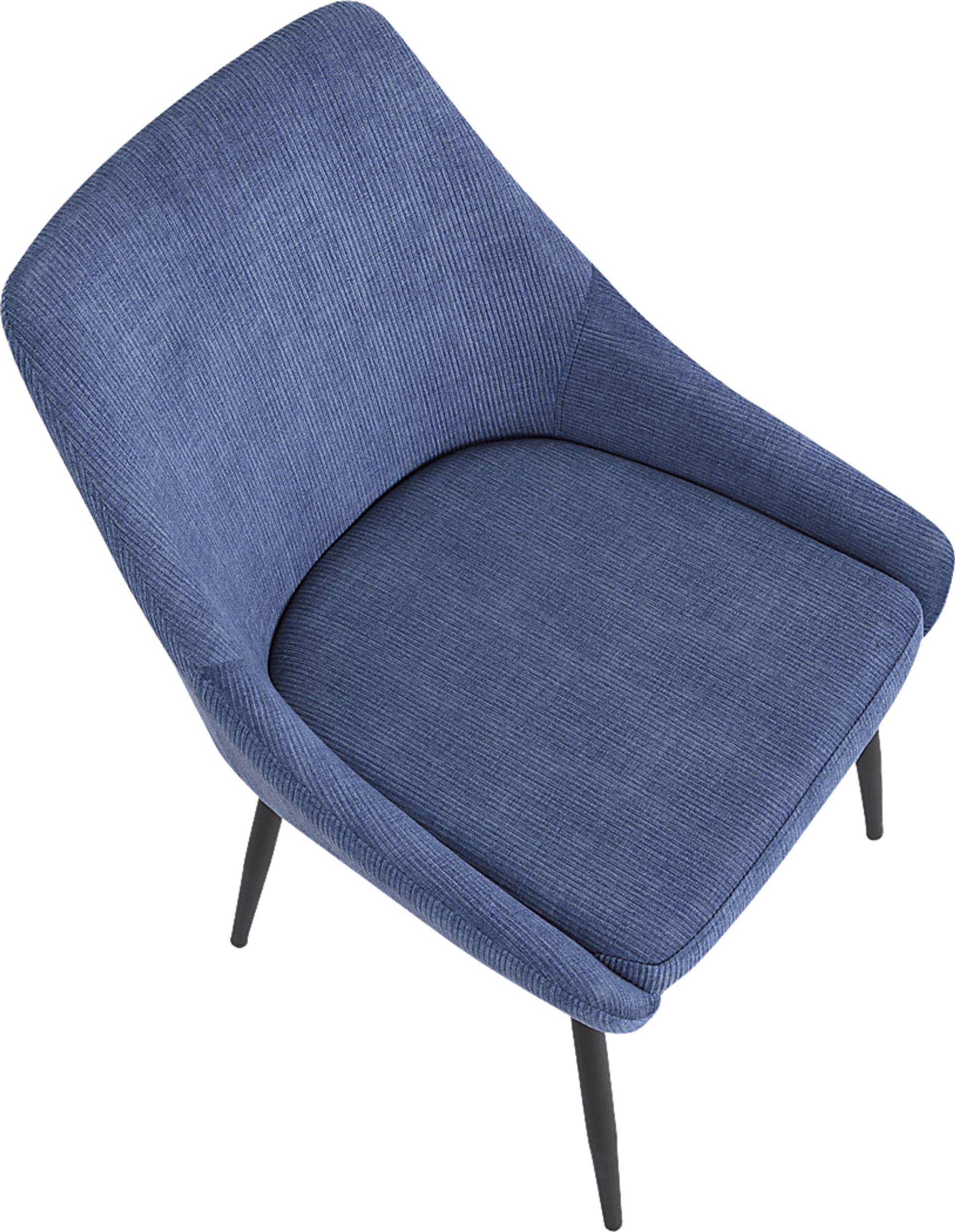 Dellrey Blue Dining Chair, Set of 2 - Image 7